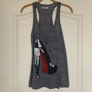 Lauren Moshi Shoe Fetish Tank